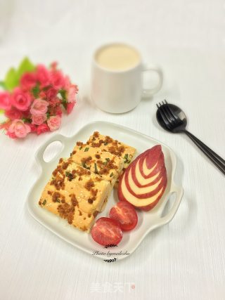 #aca Fourth Baking Contest and is Love to Eat Festival# Meat Floss Cake recipe