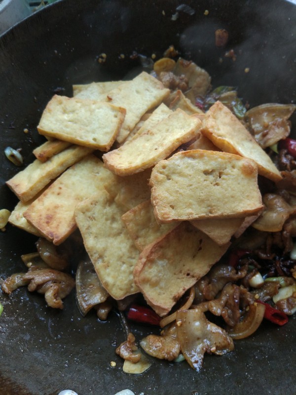 Braised Pork with Tofu recipe