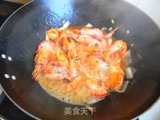 [heilongjiang] Braised Prawns in Oil recipe