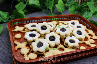 Blueberry Jam Cookies recipe