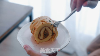 Pork Floss Cake Roll [first Taste Diary] recipe