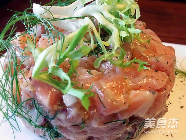 【salmon Salad】 recipe