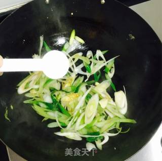 Scrambled Eggs with Green Onions recipe