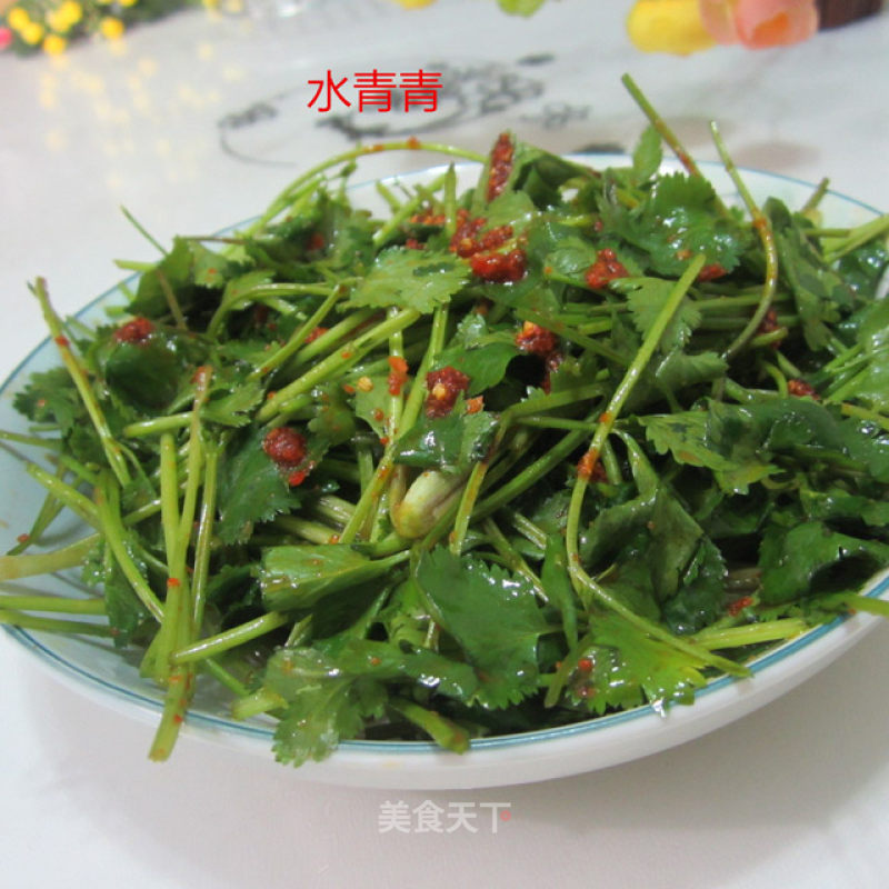 Tossed Coriander recipe