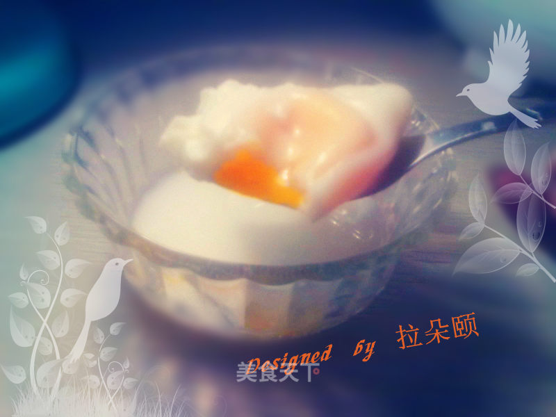Dessert with Fragrance on The Cheeks-milk Soft-boiled Eggs recipe