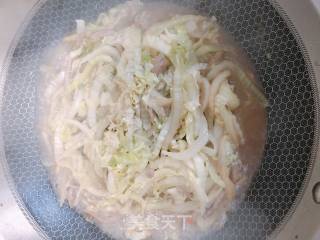 Stir-fried Shredded Cabbage with Shredded Pork recipe