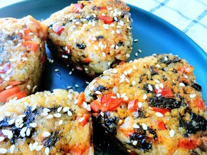 🔥leftovers Turn into Delicacies-honey Rice Balls🍙 recipe