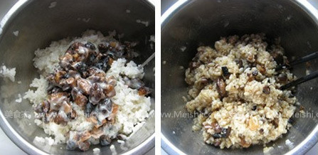 Mini Glutinous Rice and Small Siu Mai recipe