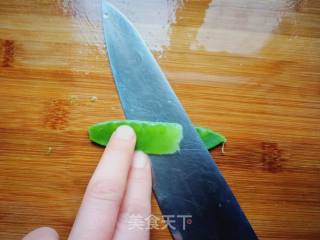 Vegetarian Fried Snow Peas recipe