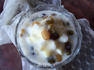 Fresh Milk Fruit Smoothie recipe