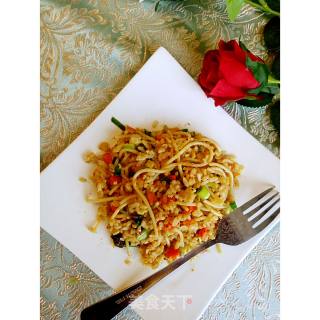 Fried Rice and Pasta Mix recipe