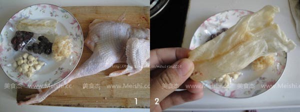 Fish Maw Beauty Chicken Soup recipe