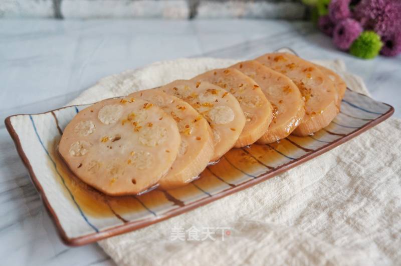 [jiangsu] Osmanthus Glutinous Rice and Lotus Root recipe