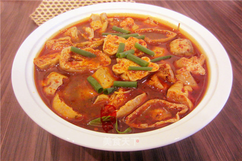 Grey Tofu Fruit in Red Soup recipe