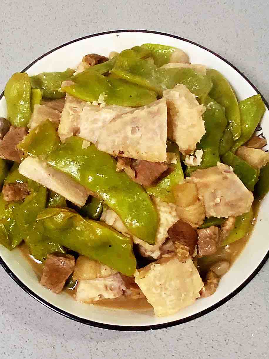 [recipe for Pregnant Women] Braised Lipu Taro with Oiled Beans, Delicate Taro recipe