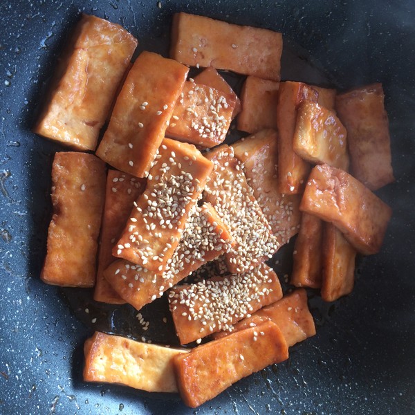 Sweet and Sour Sesame Tofu recipe