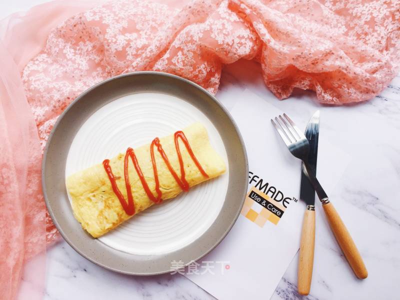 Fragrant Japanese Omelette Rice recipe