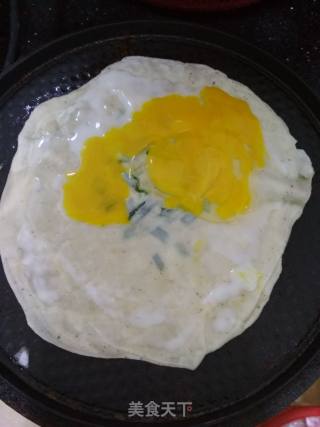 Dumpling Egg Omelette recipe