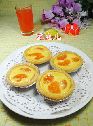Orange Whole Egg Tart recipe