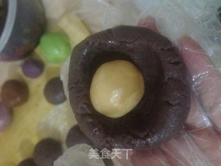 Hollow Two-color Moon Cake recipe