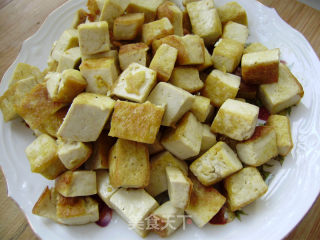 Home Cooking ---- Ginkgo Roasted Tofu recipe