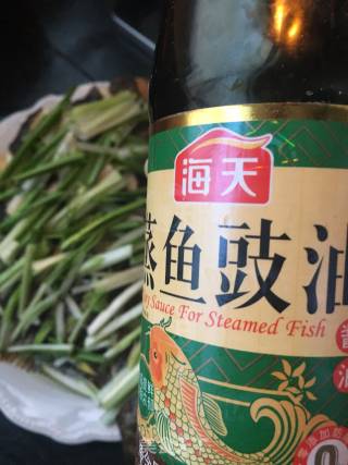 Opium Fish with Scallion Oil recipe