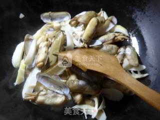 Leishan Fried Razor Clams recipe