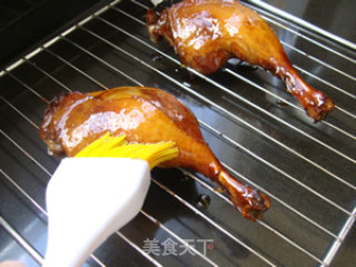 Roasted Duck Leg in Honey Sauce recipe