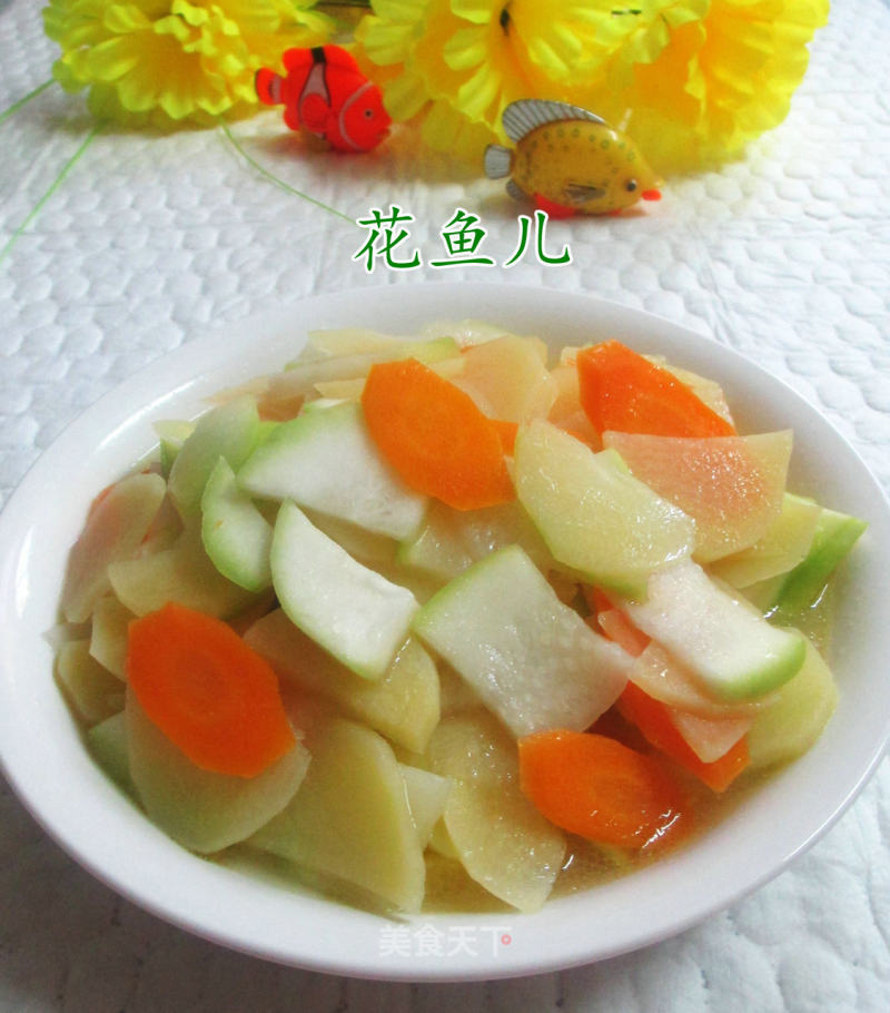 Stir-fried Puquat with Carrots and Potato