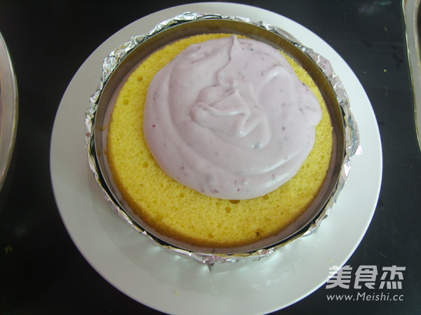 Blueberry Mousse Cake recipe