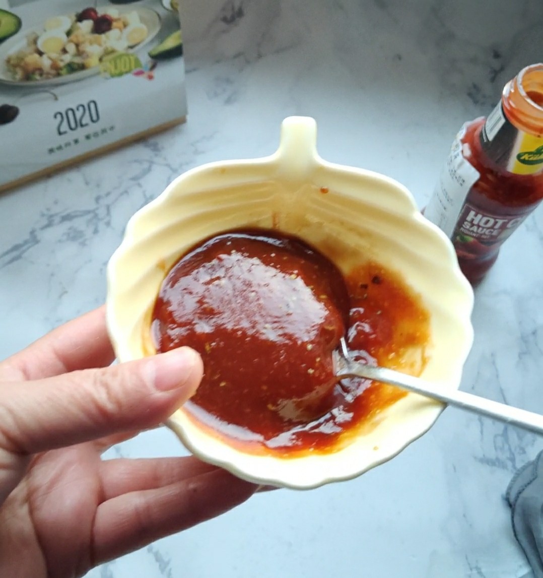 Pleurotus Eryngii in Tomato Hot Sauce recipe