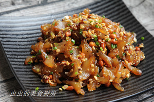 Finger Sucking Aftertaste Fried Beef Tendon recipe