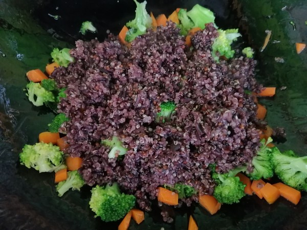 Stir-fried Seasonal Vegetables with Quinoa recipe
