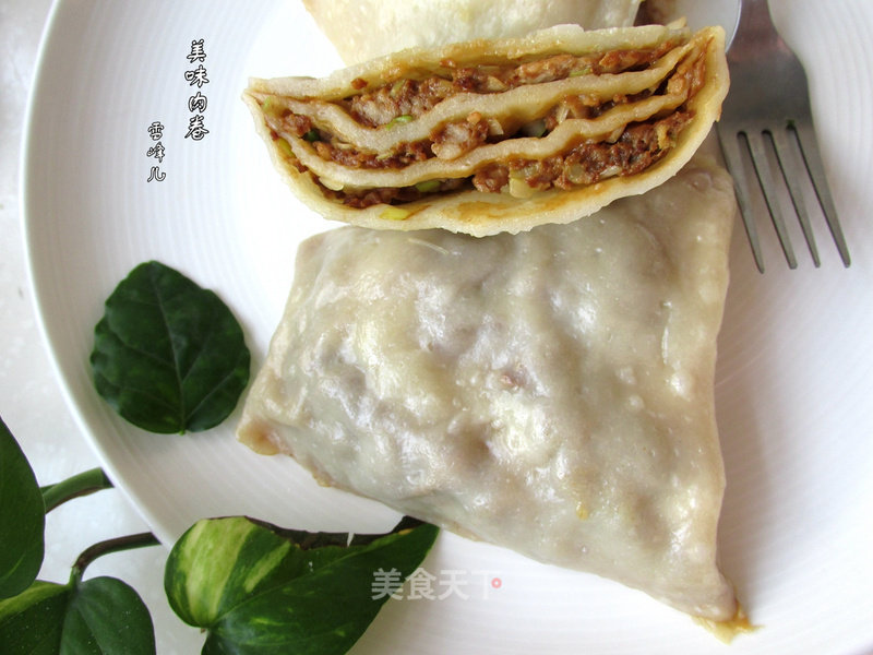 #aca烤明星大赛#homemade Delicious Meat Rolls recipe