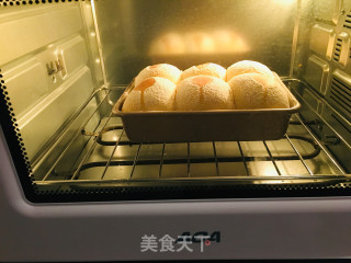 Pork Floss Corn Meal Buns recipe