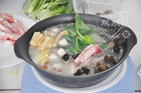 Pork Bone Soup Hot Pot recipe