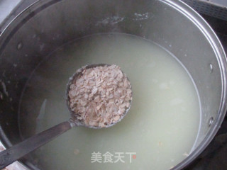 Whey Oatmeal Peach Blossom Porridge recipe