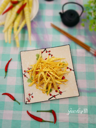 Cold and Crispy Bamboo Shoots recipe