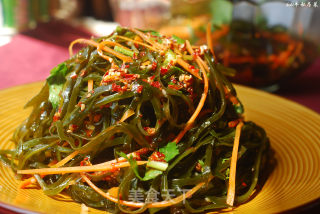 Cool, Crisp and Refreshing Hair-slimming and Nutritious Cold Food-cold Kelp Shreds recipe