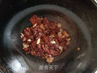 Fried Pork with Dried Tofu Skin recipe