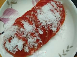 #夏懒人饭#~sugar Mixed with Tomatoes🍅 recipe