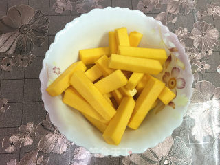 Salted Egg Baked Pumpkin recipe