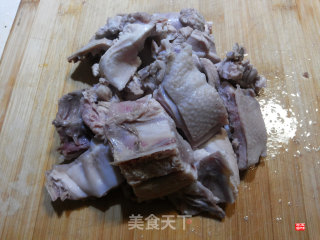 Steamed Chicken with Mushroom and Chestnut recipe