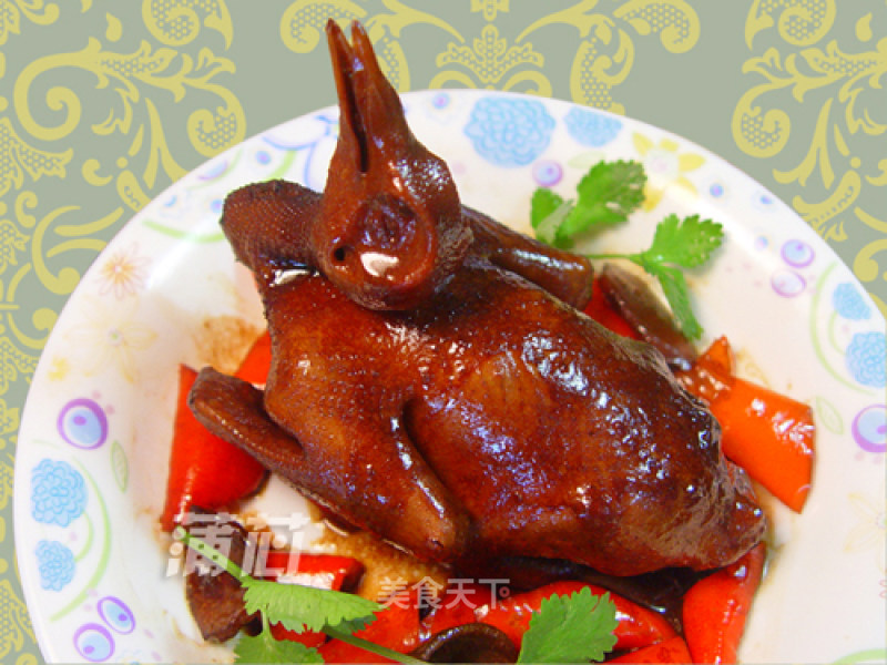 Zhu Hou Baked Pigeon recipe