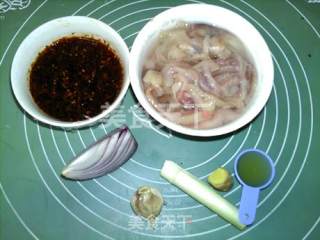 Pan-fried Squid Silk recipe