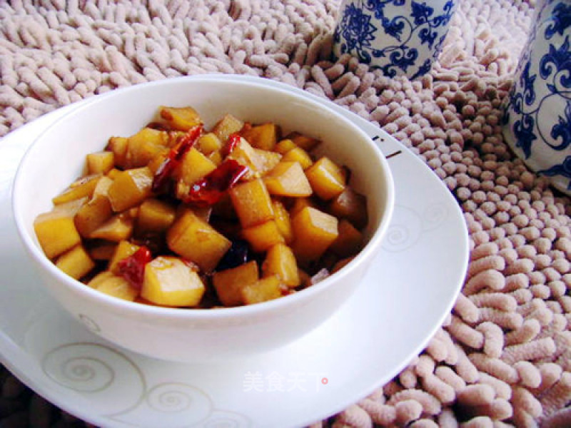 Spicy Diced Potatoes. recipe