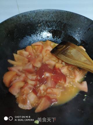 Scrambled Eggs with Tomatoes recipe