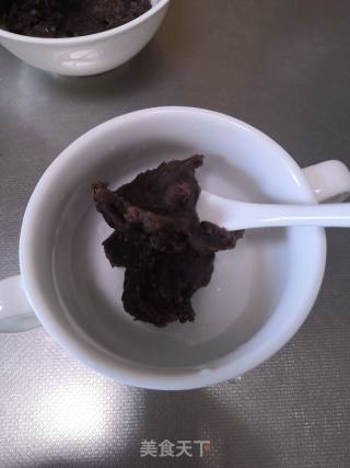Red Bean Paste and Glutinous Rice Noodles recipe