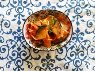 Spicy Radish Cabbage recipe