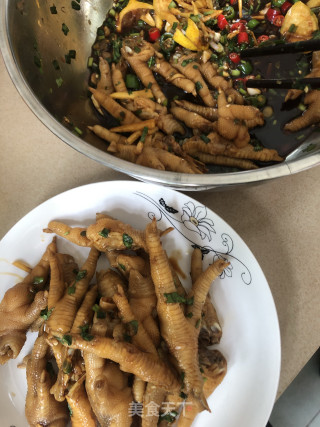 Lemon Chicken Feet recipe